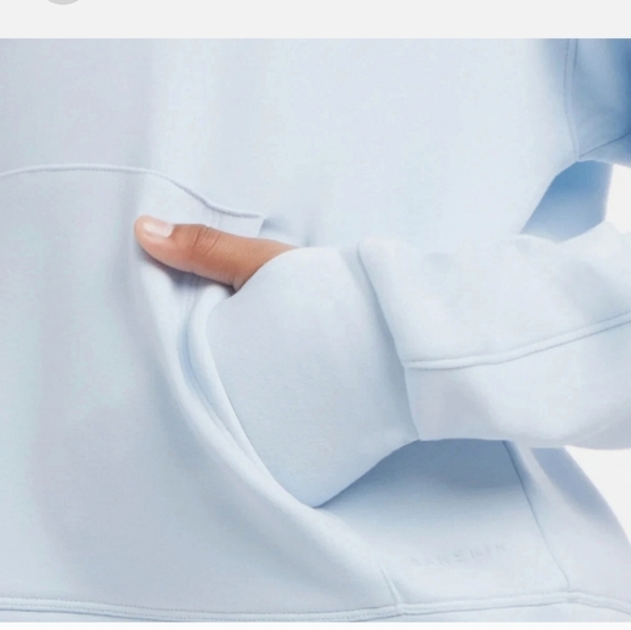 Danskin Youth Hoodie Color Blue Skyway Kangaroo Pocket Girls Nwt - Picture 5 of 6